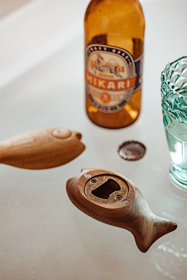 Wooden Magnetic Bottle Opener