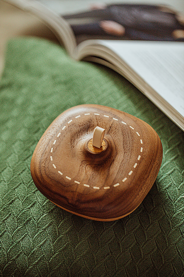 Wooden Acorn Box